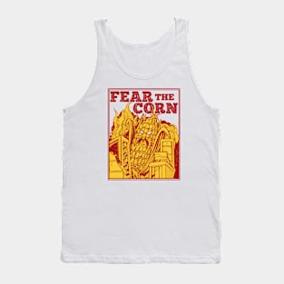 Fear the Corn // Funny Corn Husk Monster Tank Top